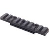Die AR-15 Picatinny Direct Thread Modular Rail aus Aluminium bietet dir maximale Flexibilität zur Anpassung von Zubehör und Schwenkösen für deine taktischen Einsätze.
