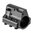 AR-15 2-teiliger Detent-Gasblock Low-Profile .750 Stahl Schwarz