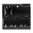 AR-15 2-teiliger Detent-Gasblock Low-Profile .750 Stahl Schwarz