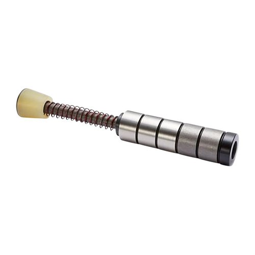 Das 9mm Silent Captured Spring System reduziert Rückstoß und Geräusche, bietet schnellere Zyklen und ist perfekt für Wettbewerbe. Einfach einbauen und genießen!