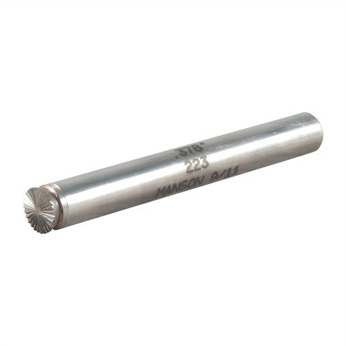 Mit dem BOLT FACE TRUING TOOL und der .223 Facing Burr schneidest du den Verschluss perfekt quadratisch und zentriert, ganz einfach mit Handwerkzeug.