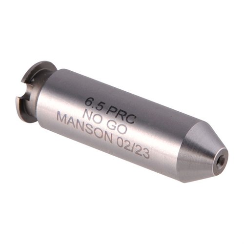 Die Manson Precision Rimless Cartridge Headspace Gauges bieten präzise Messungen, langlebige Konstruktion und eine große Auswahl an Kalibern für sichere Feuerwaffen.