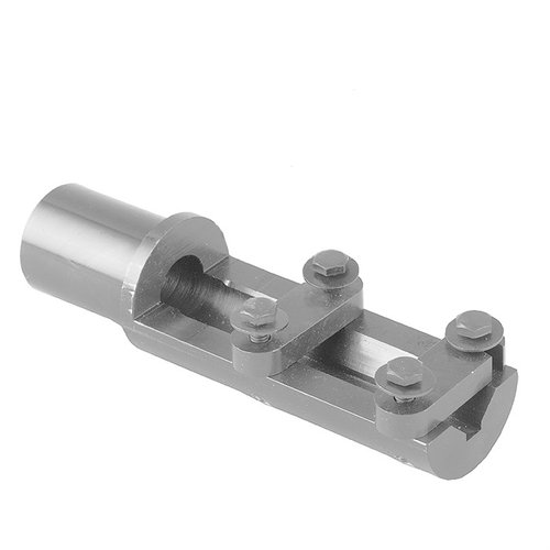 Mit dem BOLT FIXTURE von LA BOUNTY kannst du deine Gewehrbolzen präzise und schnell im Vierbackenfutter einspannen, ideal für Truing und Magnum-Kartuschen.