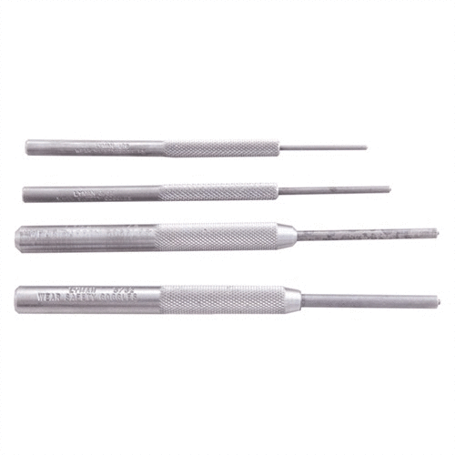 Mit dem DELUXE PUNCH SET von LYMAN entfernst du mühelos und sicher Rollstifte. Die runde Spitze verhindert ein Verrutschen und schützt empfindliche Teile.