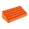 Die Lyman Bleacher Loading Blocks erleichtern dir das Nachladen, indem sie 50 Hülsen mit einem cleveren Neigungsdesign für einfachen Zugriff halten.