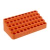 Die Lyman Bleacher Loading Blocks erleichtern das Nachladen, indem sie 50 Hülsen sicher halten und dank ihrer geneigten Form einfach entnommen werden können.