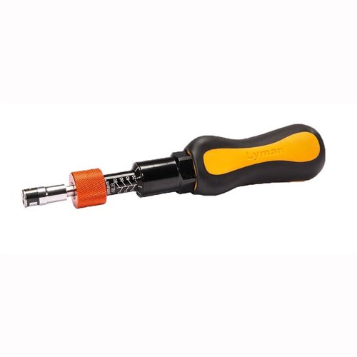 Der Lyman Torque Wrench sorgt für präzises Anziehen von Scope Bases, Scope Ringen und Schrauben, schützt vor Schäden und verbessert die Genauigkeit deiner Waffe.