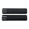 Genarbte Picatinny-Schienenabdeckung, 2er-Pack, Polymer, Schwarz, 6,25"