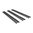 25-Slot Ladder LowPro Picatinny Schienenabdeckung Polymer Schwarz