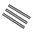 25-Slot Ladder LowPro Picatinny Schienenabdeckung Polymer Schwarz