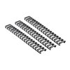 18-Slot-Leiter-Schienenabdeckung Picatinny Polymer schwarz