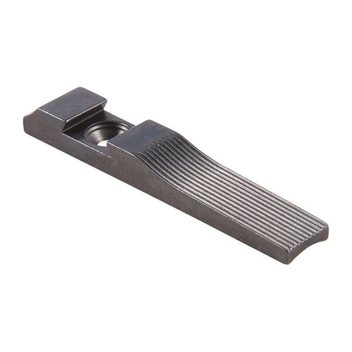 Die RIFLE DOVETAIL FRONT RAMP aus solidem Stahl ermöglicht die individuelle Anpassung von Fiber Optic, Elfenbein und Messingvisierungen für eine Vielzahl von Gewehren.
