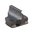 .450" laufmontiertes 1/16" 45-W Vorderkorn, Stahl, weiß