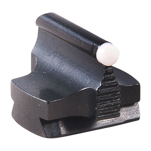 Präzisionsgefertigte RIFLE BARREL MOUNTED 3/32" 45-W FRONT SIGHT aus Stahl, schön blued, ideal für eine perfekte Zielgenauigkeit auf deinem Gewehr.