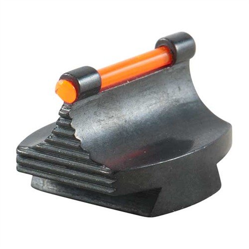 Präzisionsgefertigte RIFLE FIBER OPTIC GLOW 45-W Frontvisiere aus Stahl, in Orange oder Grün, bieten eine elegante Kontur und sind ideal für dein Gewehr.