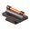 .343" Faseroptik-Glow 34-MR Vorderkorn Stahl Orange