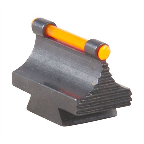 Die RIFLE FIBER OPTIC GLOW 45-MR Front Sight bietet präzise Sicht für Gewehre, ist aus Stahl, schön blued und in leuchtendem Orange oder Grün erhältlich.