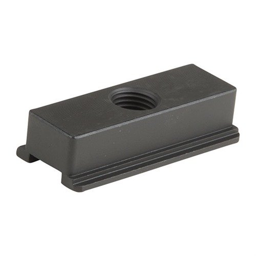 Die SIGHT PRO & RANGEMASTER SIGHT MOVER SLIDE SHOES bieten maßgeschneiderte Halteschuhe für verschiedene Feuerwaffen, ideal für präzises Visieren.