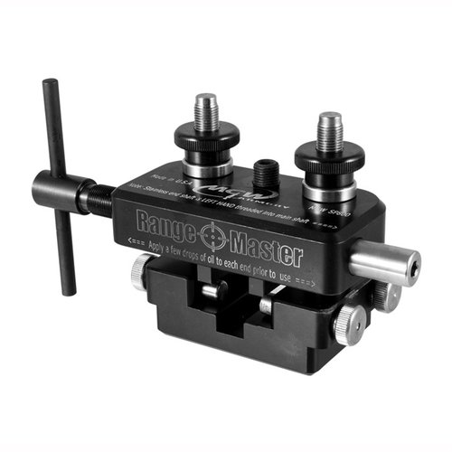 Der MGW Rangemaster Universal Sight Tool bietet die Funktionalität des Sight Pro in kompakter Form, ideal für Hobby-Schützen und Pistolenbesitzer.