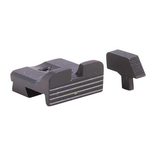 Das MGW 1911 Fixed Sight Set bietet einfache Installation und ein niedriges Profil. Ideal für schnelles Zielen und passt perfekt in die Werksdovetail.
