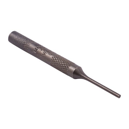 Die Mayhew Steel Mini Punches bieten präzise Verarbeitung, langlebige Qualität und einfachen Zugang zu engen Stellen, ideal für die Wartung kleiner Feuerwaffenkomponenten.