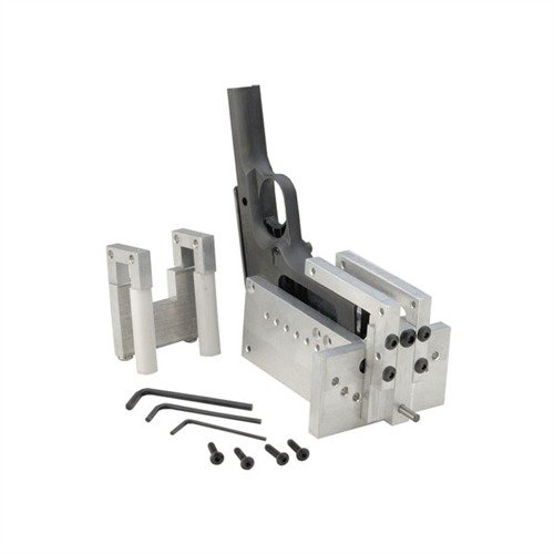 Mit dem 1911 EZ CHECKERING FIXTURE erzielst du präzise, handgeschnittene Checkering-Muster auf deinem Rahmen – einfach, wiederholbar und fehlerfrei!