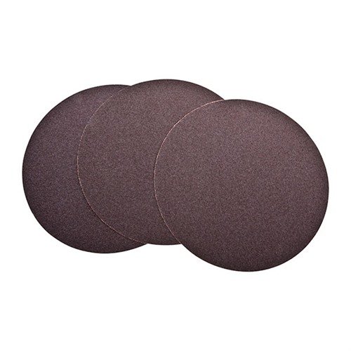Die 12" (30,5 cm) 36 Grit SANDING DISCS bieten eine flachere, glattere Haftung, schnelleren Wechsel und längere Lebensdauer ohne Verstopfung.