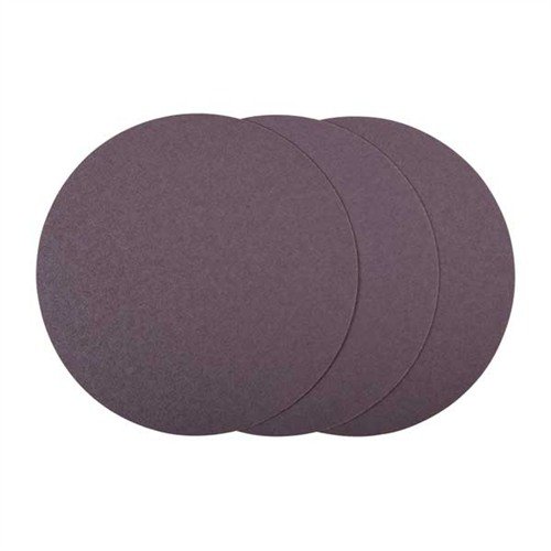 Die 12" (30,5 cm) 60 Grit Sanding Discs bieten eine flachere, glattere Haftung, einfacheren Wechsel und längere Lebensdauer ohne Verstopfung.