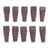 Die TAPERED ROLLS von MERIT ermöglichen dir das Schleifen in engen Bereichen. Robustes Aluminiumoxid, 120 Grit, für präzise Ergebnisse bis zu 18.000 U/min.