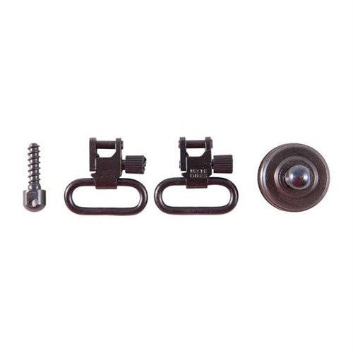 Füge schnell und ohne Waffenbau Sling Swivels zu deinem Rem 870 hinzu! Der Magazin-Kappe ist bereits mit einem Swivel-Stift ausgestattet.