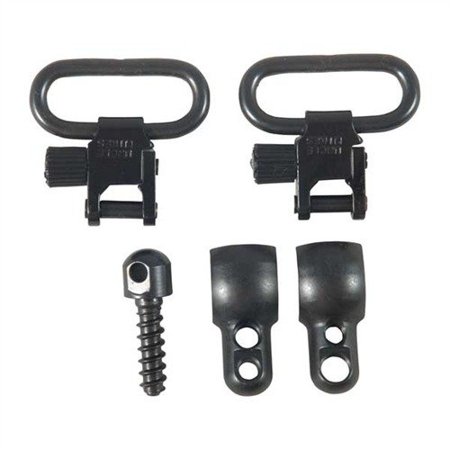 Die QUICK DETACH SWIVELS bieten eine schnelle Abnahme und einen sicheren Halt. Ideal für Marlin-Lever-Action-Gewehre und viele Schrotflinten.