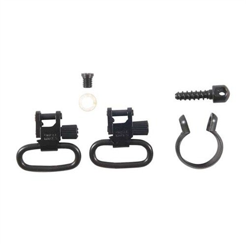 Die QUICK DETACH SWIVELS bieten eine schnelle Abnehmbarkeit und eine positive Verriegelung. Ideal für Marlin Lever-Action und viele Schrotflinten.