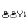 Die QUICK DETACH SWIVELS bieten eine schnelle Abnahme, positive Verriegelung und sind ideal für Marlin Lever Actions und viele Schrotflinten. Inklusive 1" Super Swivels.