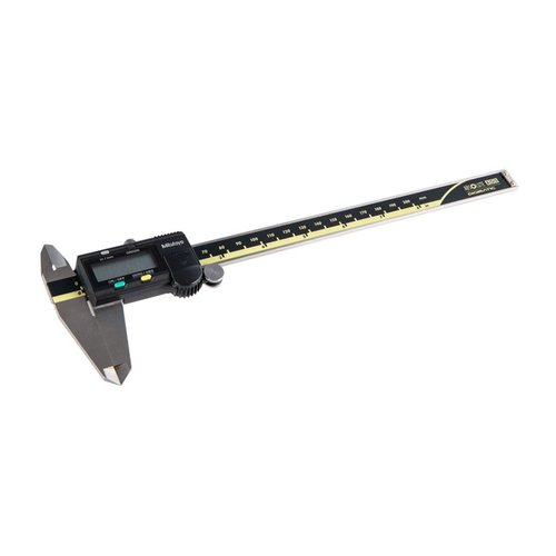 Der MITUTOYO AOS ABSOLUTE Digimatic Caliper bietet präzise Messungen, eine große LCD-Anzeige und wartungsfreie ABSOLUTE Encoder-Technologie für effiziente Nutzung.