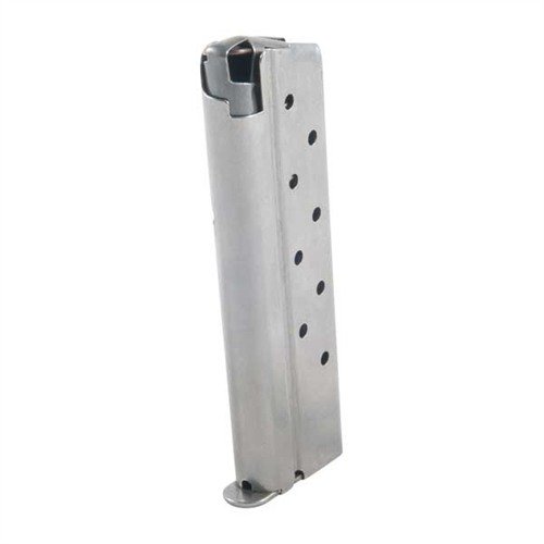 Die 1911 10MM Magazine von Metalform bieten robuste, hochwertige Verarbeitung, zuverlässige Zuführung und die Möglichkeit, eine zusätzliche Runde zu halten.