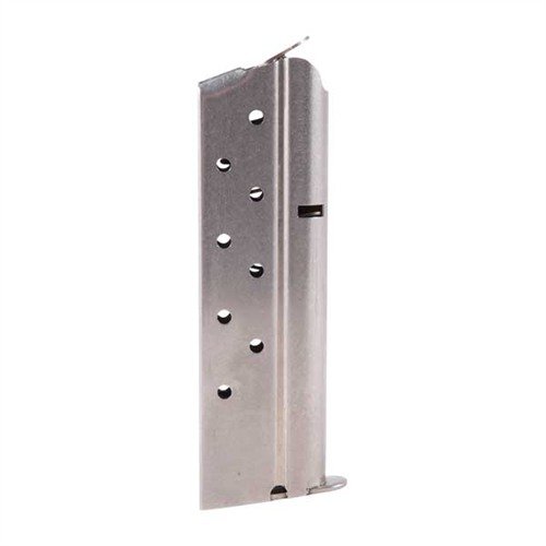Die robusten 1911 8RD .40 S&W Magazine von METALFORM bieten zuverlässige Zuführung, hochwertige Materialien und verschiedene Bodenplattenkonfigurationen.
