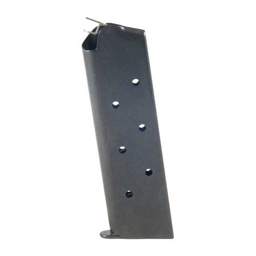 Entdecke die robusten 1911 45ACP Magazine von METALFORM, aus hochwertigem blued carbon steel oder Edelstahl, mit zuverlässiger Last-Round-Funktion und verschiedenen Bodenplatten.