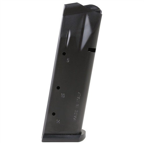 Die PARA P14 14RD 45ACP Magazine von MEC-GAR sind aus zertifiziertem Kohlenstoffstahl, nahtlos geschweißt und hitzegehärtet für maximale Langlebigkeit.