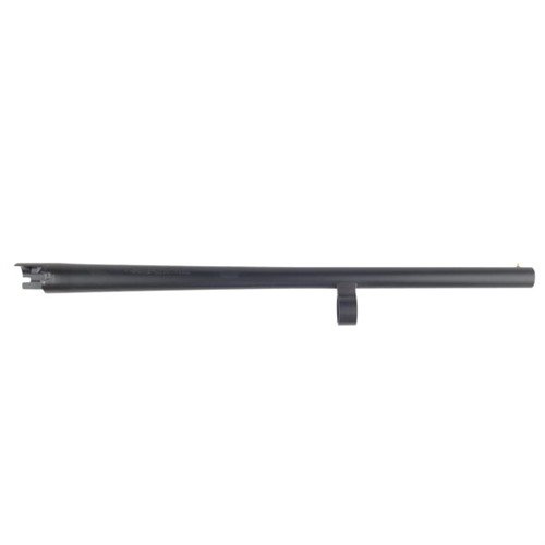 Die MOSSBERG BARRELS für Remington 870, 12 Gauge, bieten eine matte schwarze Oxidoberfläche, ein einfaches Design und einen Cylinder Bore für präzise Schüsse.