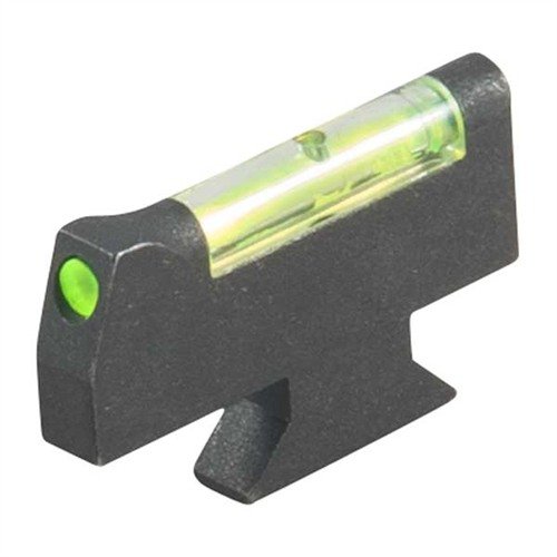 Die HIVIZ Overmolded Sights bieten dir verbesserte Sichtbarkeit bei allen Lichtverhältnissen und ermöglichen schnelles Zielen mit einem hellen, grünen Lichtstab.