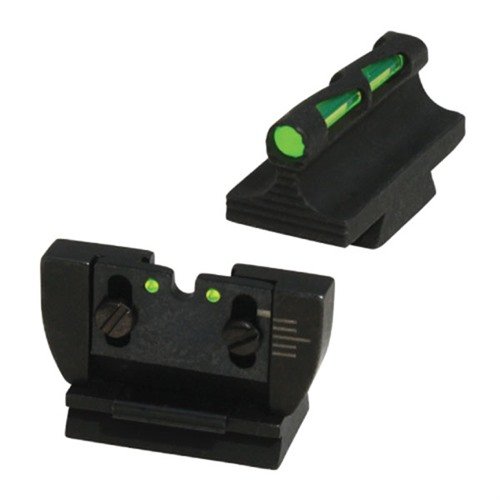 Das HIVIZ LITEWAVE Sight Set für die Ruger® 10/22® bietet austauschbare Farben, eine klappbare Visierblatt und Höhenverstellung für optimale Präzision.