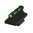 RUGER® 10/22® LITEWAVE faseroptisches Visierset, Schwarz