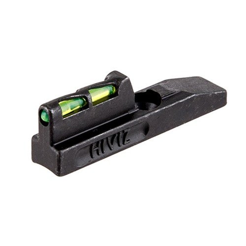 Der HIVIZ LITEWAVE Front Sight für Ruger® 22/45 Lite bietet eine innovative Wellenform für maximale Lichtaufnahme und kommt mit austauschbaren LitePipes in rot, grün und weiß.