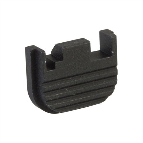 Die COVER PLATE für GLOCK® aus anodisiertem Aluminium ersetzt das schwache Kunststoffteil, bietet mehr Stabilität und lässt sich einfach installieren und entfernen.
