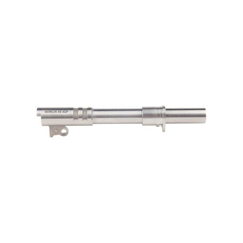 Mit dem Nowlin 45ACP S/S 1911 Pre-Fit Match Grade Barrel erhältst du eine präzise Passform und einfache Installation für mehr Genauigkeit in deinem 1911 Auto.