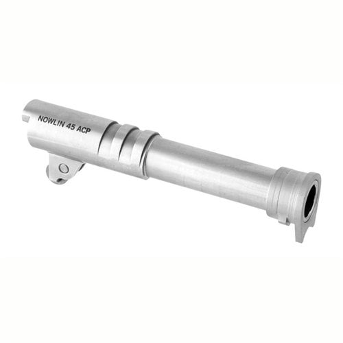 Installiere die Nowlin ECM Match-Grade Barrel für deine 1911 Auto einfach und präzise mit vorgefertigtem Bushing, Link und Pin für maximale Genauigkeit.