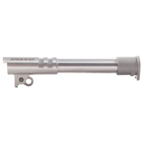 Mit dem Nowlin 45ACP S/S 1911 Pre-Fit Match Grade Barrel erhältst du eine präzise Passform und einfache Installation für verbesserte Genauigkeit in deinem 1911 Auto.