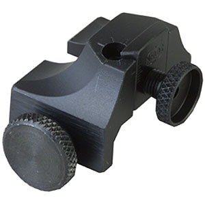 Der RIFLE WEAVER REAR SIGHT von NECG bietet eine hervorragende Sicht, ist aus Stahl, verstellbar für Windage und Elevation und passt auf Weaver- und Picatinny-Basen.