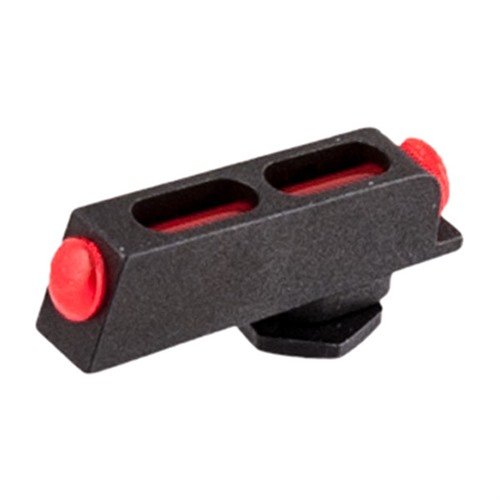 Die FIBER OPTIC FRONT SIGHTS für GLOCK® bieten präzise, snag-freie Stahlvisiere, die dir helfen, dein Ziel bei allen Lichtverhältnissen schnell zu finden.