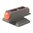 MEGA DOT Fiber-Optik-Vorderkorn rot